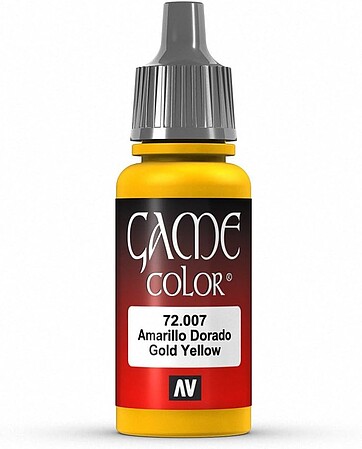 Vallejo GOLD YELLOW 17ml Hobby and Model Acrylic Paint #72007