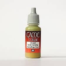 Vallejo CAMOUFLAGE GREEN 17ml Hobby and Model Acrylic Paint #72031
