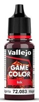 Vallejo Magenta Ink Game Color 17ml Bottle Hobby and Model Acrylic Paint #72083