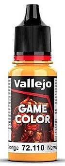 Vallejo (bulk of 6) Toxic Yellow Game Color 17ml Bottle Hobby and Model Acrylic Paint #72109