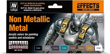 Vallejo Game Color Intro Paint Set of 16 Acrylic Colors for Models &  Miniatures