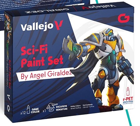 Vallejo Sci-Fi Paint Set 12colors