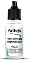 Vallejo Polyurethane Satin Varnish Game Color 18ml Bottle Hobby and Model Acrylic Paint #72652