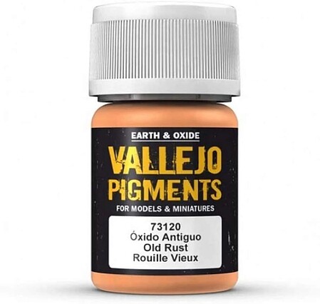 Vallejo Old Rust Pigment Powder (30ml) Paint Pigment #73120