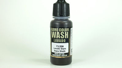 Vallejo SEPIA WASH 17ml Bottle Hobby and Model Acrylic Paint #73200