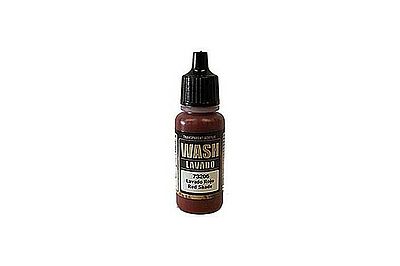 Vallejo RED WASH 17ml Hobby and Model Acrylic Paint #73206