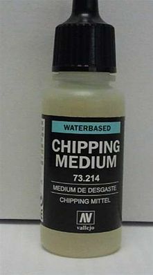 Vallejo CHIPPING MEDIUM 17ml Hobby and Model Acrylic Paint #73214