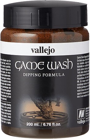 Vallejo Sepia Wash 200ml Bottle Hobby and Model Acrylic Paint #73300