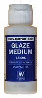 Vallejo Glaze Medium 60ml Bottle Hobby and Model Acrylic Paint #73596