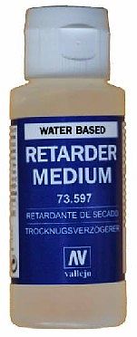Vallejo Bottle Retarder Medium Water Based (60ml ) Hobby and Model Acrylic Paint #73597