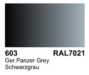 Vallejo German Panzer Grey RAL 7021 Primer 60ml Bottle Hobby and Model Acrylic Paint #73603
