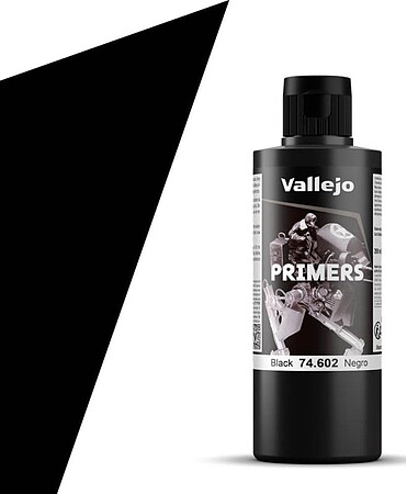 Vallejo Black 200ml Painting Accessories