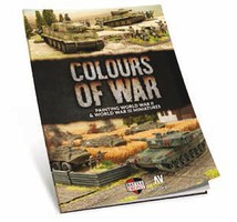 Vallejo Colours of War Painting WWII &amp; WWIII Miniatures (Wargames) Book