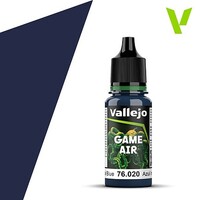 Vallejo Game Air Imperial Blue (18ml bottle) Hobby and Plastic Model Acrylic Paint #76020