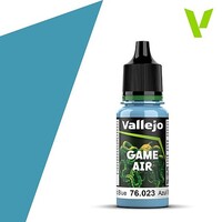 Vallejo Game Air Electric Blue (18ml bottle) Hobby and Plastic Model Acrylic Paint #76023