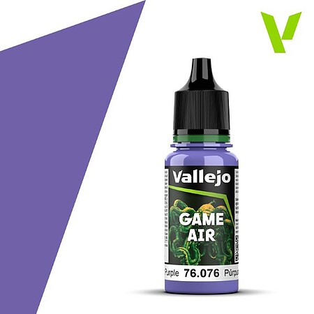 Vallejo Game Air Alien Purple (18ml bottle) Hobby and Plastic Model Acrylic Paint #76076