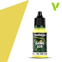 Vallejo Toxic Yellow Game Air (18ml bottle) Hobby and Plastic Model Acrylic Paint #76109