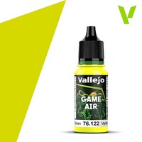 Vallejo Bile Green Game Air (18ml bottle) Hobby and Plastic Model Acrylic Paint #76122