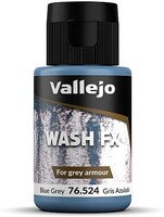 Vallejo Blue Grey Model Wash (35ml Bottle) Hobby and Model Acrylic Paint #76524