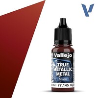 Vallejo True Metallic shade Forged Red