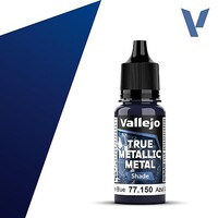 Vallejo True Metallic shade Ultramarine Blue
