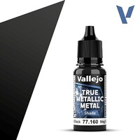 Vallejo True Metallic shade Obsidian Black