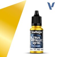 Vallejo True Metallic airbrush Radiant Yellow