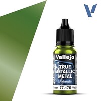 Vallejo True Metallic airbrush Amber Green