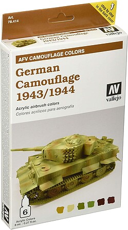 German Camouflage 1943/1944 New