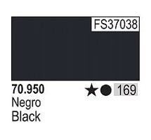 (bulk of 6) 17ml Bottle Black Model Color (6/Bx)