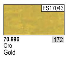 (bulk of 6) 17ml Bottle Gold Model Color (6/Bx)