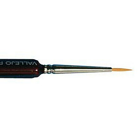 Vallejo Round Synthetic Brush NO.0 Hobby and Model Paint Brush #p15000
