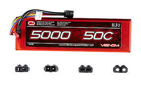 Venom DRIVE 50C 3S 5000mAh 11.1V LiPo HC -UNI 2.0 Plug Venom DRIVE 50C 3S 5000mAh 11.1V LiPo HC -UNI 2.0 Plug