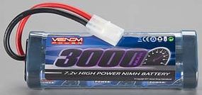 Venom 7.2v 3000mAh NiMH Pack, Tam Connector for Starter Venom 7.2v 3000mAh NiMH Pack, Tam Connector for Starter
