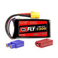 Venom 1300mAh 2S 7.4V 30C LIPO , UNI 2.0 Venom 1300mAh 2S 7.4V 30C LIPO , UNI 2.0