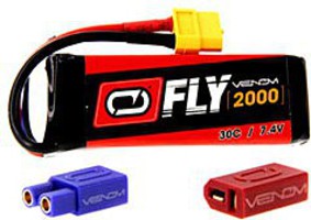 Venom 2000mAh 2S 7.4V 30C LIPO , UNI 2.0 Venom 2000mAh 2S 7.4V 30C LIPO , UNI 2.0