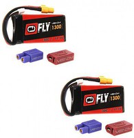Venom LiPo 3S 11.1V 1300mAh 30C UNI 2.0 Plug (2) Venom LiPo 3S 11.1V 1300mAh 30C UNI 2.0 Plug (2)