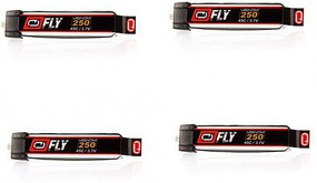 Venom LiPo 1S 3.7V 250mAh 45C MCX Fly (4) Venom LiPo 1S 3.7V 250mAh 45C MCX Fly (4)