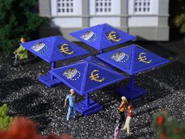 Vollmer Euro Rescue Shields/Canopies Kit HO Scale Model Railroad Accessory #2003 Vollmer Euro Rescue Shields/Canopies Kit HO Scale Model Railroad Accessory #2003