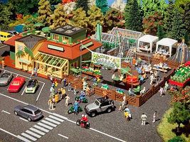 Vollmer Spring Festival Garden Center Kit HO Scale Model Railroad Accessory #3003