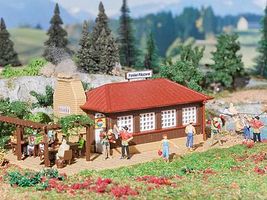 Vollmer Trout Smokehouse Kit HO Scale Model Railroad Building #3615 Vollmer Trout Smokehouse Kit HO Scale Model Railroad Building #3615