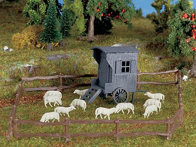 Vollmer Shepherds Carriage HO Scale Model Railroad Building #3742
