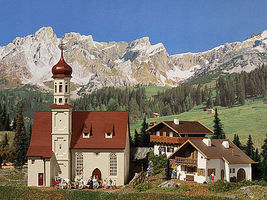Vollmer Alpine Village 3 Building Set Kit HO Scale Model Railroad Building #42080 Vollmer Alpine Village 3 Building Set Kit HO Scale Model Railroad Building #42080