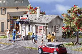Vollmer Model Railway Shop Kit HO Scale Model Railroad Building #42418 Vollmer Model Railway Shop Kit HO Scale Model Railroad Building #42418