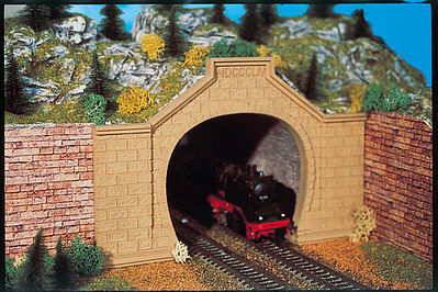 Vollmer Double Track Tunnel Portal Rhine Valley HO Scale Model Railroad Miscellaneous Scenery #42505