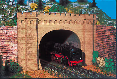 Vollmer Double Track Tunnel Portal Moseltal Kit HO Scale Model Railroad Miscellaneous Scenery #42506