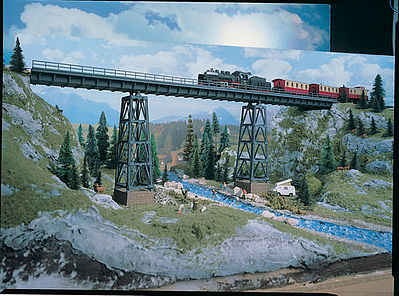 Vollmer Halle Viaduct HO Scale Model Railroad Bridge #42550