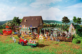 Vollmer Autumn Festival Kit HO Scale Model Railroad Building #43009 Vollmer Autumn Festival Kit HO Scale Model Railroad Building #43009