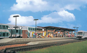 Vollmer Seeburg Station Platform Kit HO Scale Model Railroad Building #43536 Vollmer Seeburg Station Platform Kit HO Scale Model Railroad Building #43536