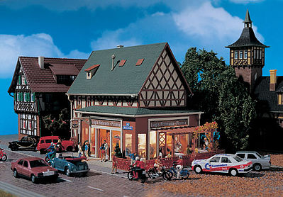 Vollmer Luigis Pizzeria Kit HO Scale Model Railroad Building #43681